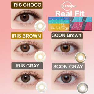 LensMe 1Day – Real Fit Choco 日拋 30片裝